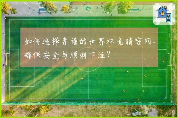 如何选择靠谱的世界杯竞猜官网，确保安全与顺利下注？