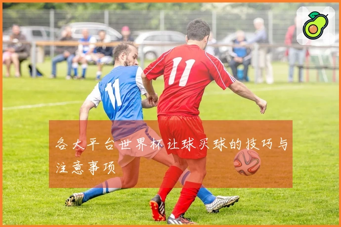 各大平台世界杯让球买球的技巧与注意事项