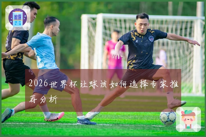 2026世界杯让球该如何选择专家推荐分析